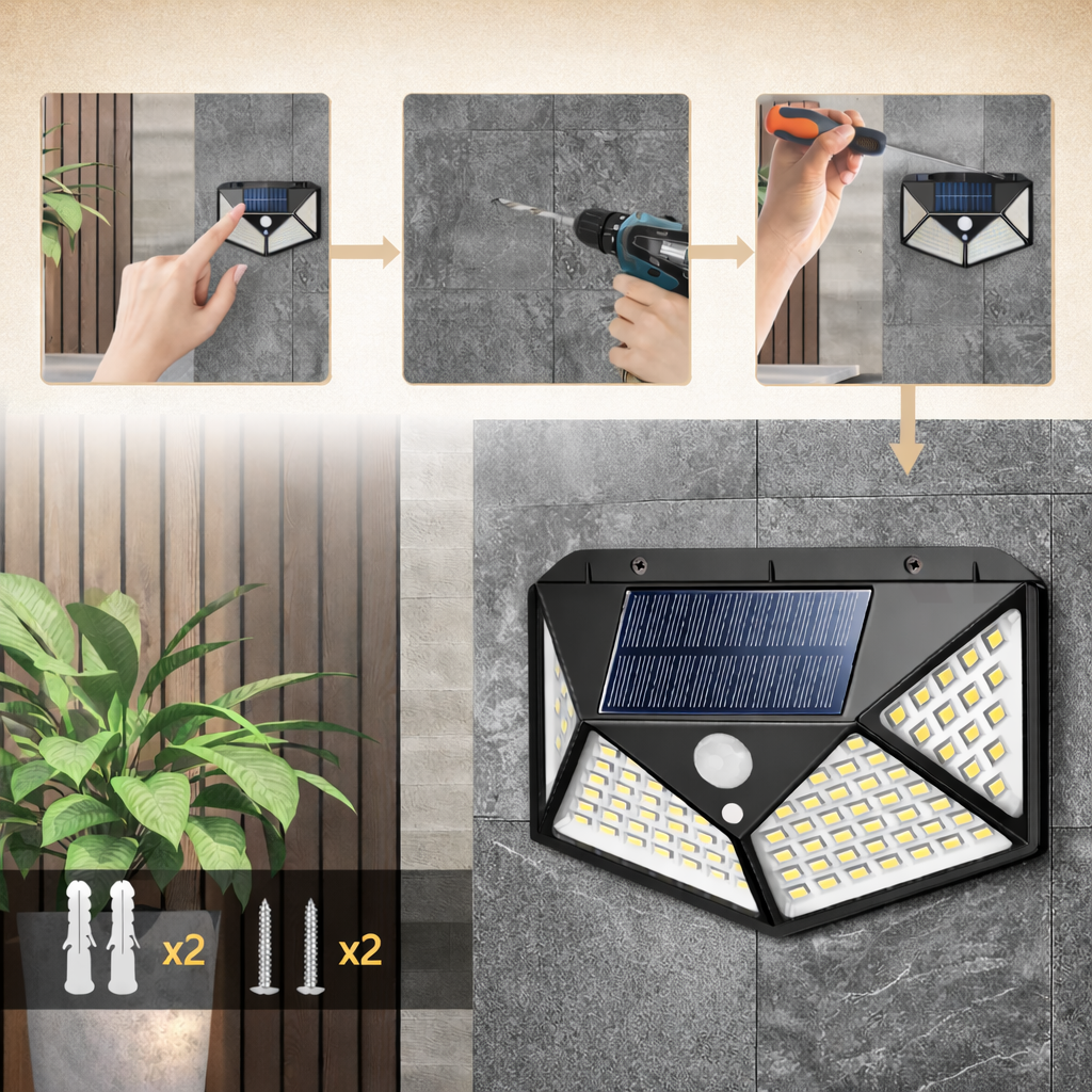 Solar Motion Sensor Lights